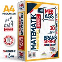 2025 MEB AGS Sayısal Yetenek MATEMATİK Manifesto Branş Denemesi 30lu Fasikül SETİ Dijital Çözümlü