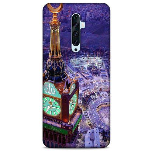 Oppo Reno 2z Kılıf Dünya Mimarisi (12) Koruyucu Silikon Mekke Kabe