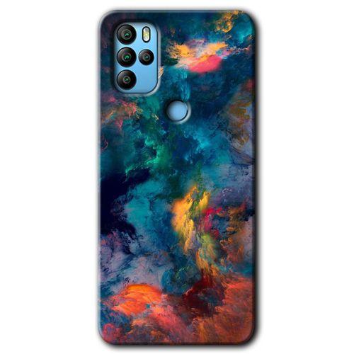 General Mobile GM 21 Pro HD Baskılı Kılıf + 9D Tam Ekran Koruyucu - Color Storm