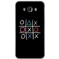 MRCİLETİSİM MRCİLETİSİM Samsung Galaxy J7 2016 Kılıf HD Desen Baskılı Arka Kapak + Temperli Cam - Sauce