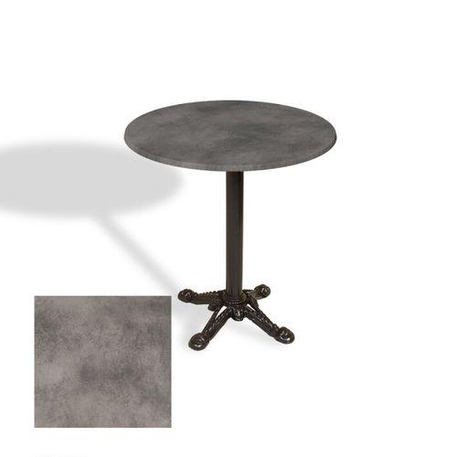 Dockers Çipa Döküm Ayak Yuvarlak Masa Çap 80cm - (Werzalit, Wermodin ve Allzalit Tabla) - Copperfield