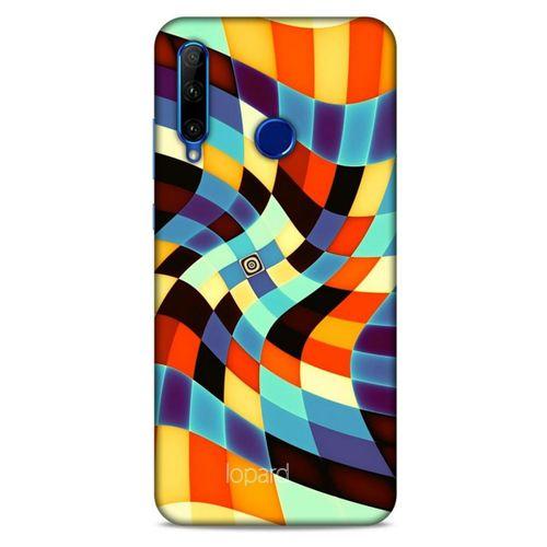 Huawei Y6P Kılıf Pastel Renkler (28) Arka Kapak Karışık Renkli