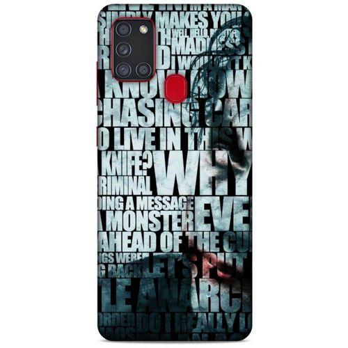 Samsung Galaxy A21s Uyumlu Kılıf Joker (12) Koruyucu Silikon Açık Mavi