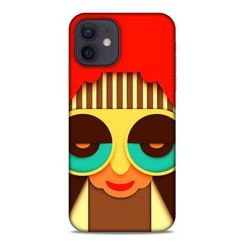 Lopard Apple iPhone 12 Uyumlu Kılıf Soyut Sanat (5) Baskılı Koruma Kabı