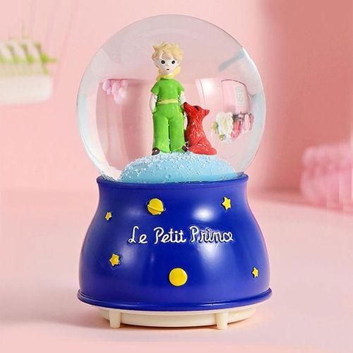 Küçük Boy Küçük Prens Kar Küresi Işıklı 6.5 cm