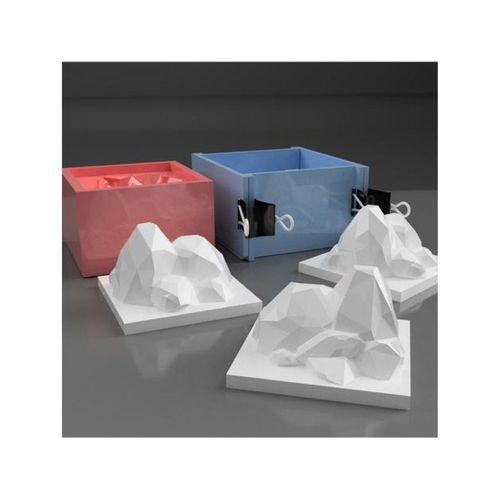 Beton veya Alçıdan Kaya Parçaları Yapım Kalıbı 3D Baskı (Bu ürün Sadece Plastik parçadır - Almadan Önce Soru Sorabilirsiniz)