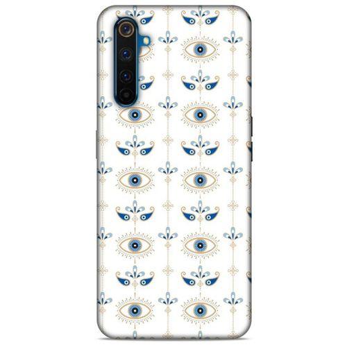 Nazarium (47) Desenli Silikon Kapak Oppo Realme 6 Pro Kılıf
