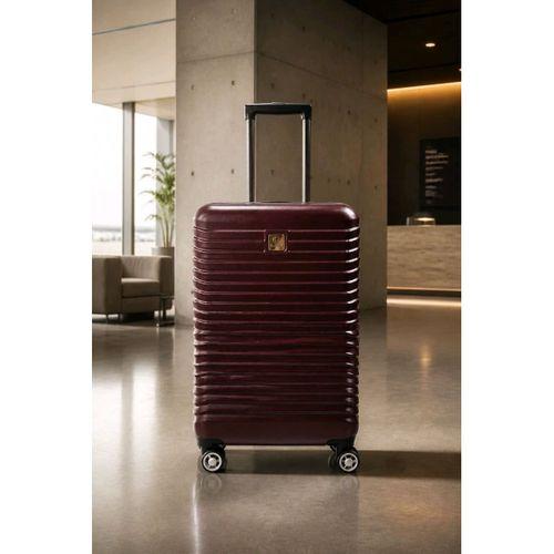 Monalisa Home Nippon Lüks Bordo Renk Orta Boy Valiz