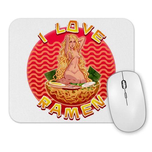 I Love Ramen Mouse Pad