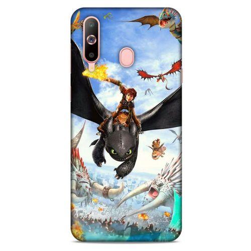 Samsung Galaxy A60 Kılıf Dragons (32) Soft Silikon Kılıf Ejderhanı Nasıl Eğitirsin