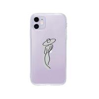 iPhone 11 Madame Desenli Premium Şeffaf Silikon Kılıf