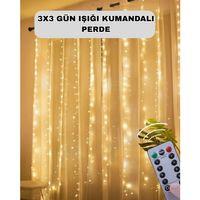 Uzaktan Kumandalı Perde Tipi Günışığı Peri Led Işık Dekorasyon