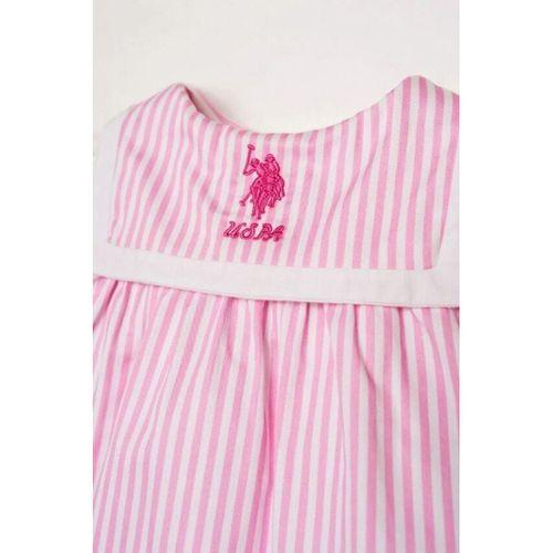 U.S. Polo Elbise USB3014 Pembe