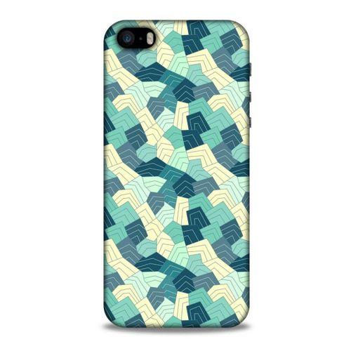 Geometrix 71 Apple Iphone 5S Kılıf Silikon Kapak
