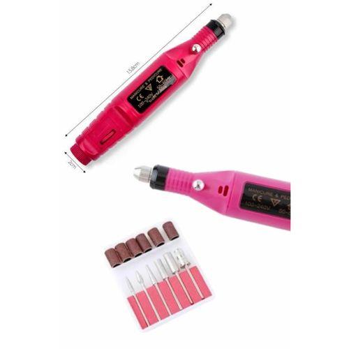 Protez Tırnak Ayak Nasır Ve Tırnak Mantar Makinesi Elektrikli 12v Tırnak Törpü Seti