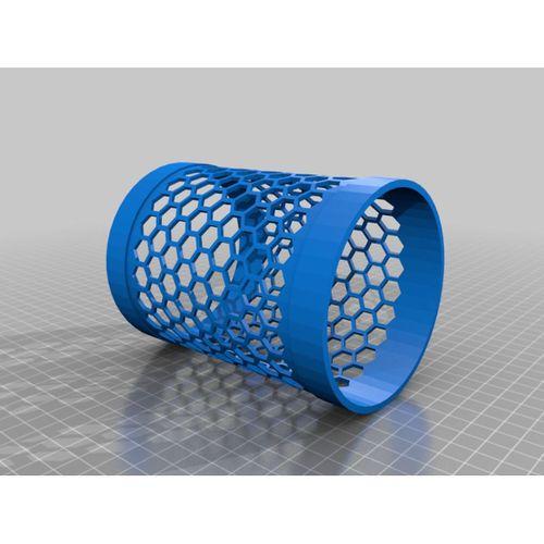 3D baskılı parçalı Industrial_steampunk Lamba Projesi - 5150931