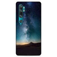 Lopard Xiaomi Mi Cc9 Pro Uyumlu Kılıf Gece'S (22) Tam Koruma Kılıfı Yeşil Beyaz