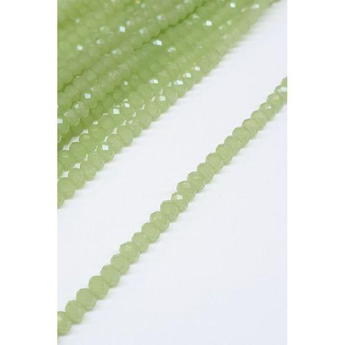 Açık Yeşil Kristal Boncuk 4 Mm