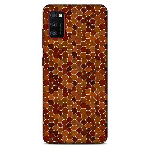 Lopard Samsung Galaxy A41 Uyumlu Kılıf Taşlı (13) Silikon Kap