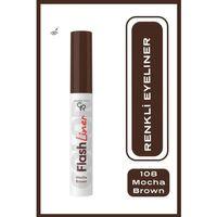 Golden Rose Luxury Flash Liner Colered Eyeliner NO:108 Mocha Brown - Renkli Eyeliner - 8691190535186 1 Adet