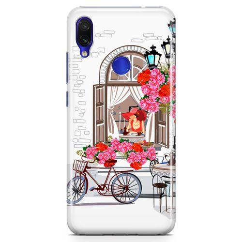 Xiaomi Redmi Note 7 Pro Kılıf Bisiklet Arka Kapak Koruma Desenli Full Koruyucu