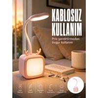 Ayarlanabilir Led Masa Lambası Şarjlı Modern Aydınlatma