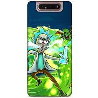 Samsung Galaxy A80 Uyumlu Kılıf Rick And Morty (19) Kılıfları Ethan