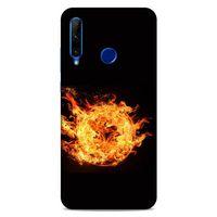 Lopard Huawei Honor 20 Lite Uyumlu Kılıf FireX (31) TPU Kılıf Fireball