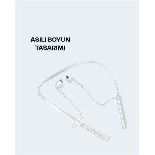 Uzun Pil Ömürlü Kablosuz Kulaklık – Boyun Askılı, 100 Saat Kullanım