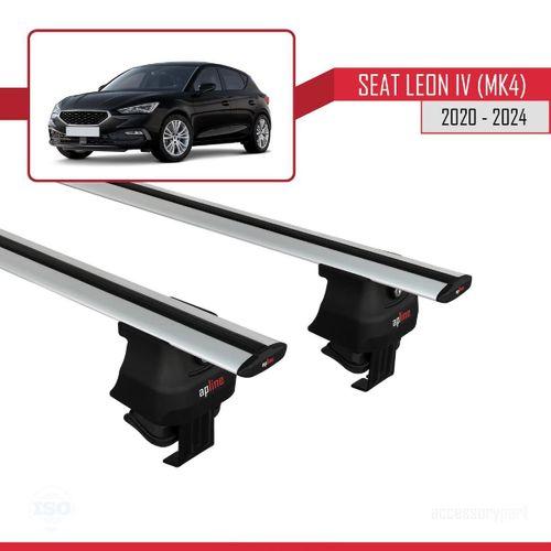 Seat Leon IV (MK4) 2020 ve Sonrası ile uyumlu ACE-4 Ara Atkı Tavan Barı GRİ