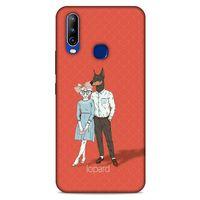 General Mobile GM 10 Kılıf FunnyMaX (15) Antişok Kılıf Kırmızı Kedi Köpek