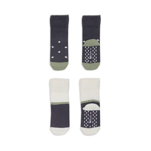 Bi̇style 2'li Havlu Soket Kaymaz Point Boy 10506 Antrasit