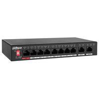 Dahua PFS3010-8ET-96-V2 8 Port X10/100 2GE Uplink 96W PoE Switch