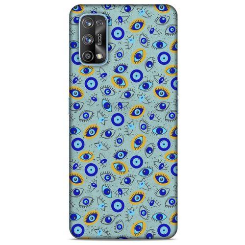 Nazarium (34) Desenli Silikon Kapak Oppo Realme 7 Pro Kılıf