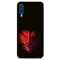 Samsung Galaxy A50 Kılıf Dragons (16) Kalın Kılıf Kırmızı King Ejderha