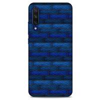 Xiaomi Mi A3 Kılıf Patchwork (43) Thin Fit Kılıf Mavi Tonları