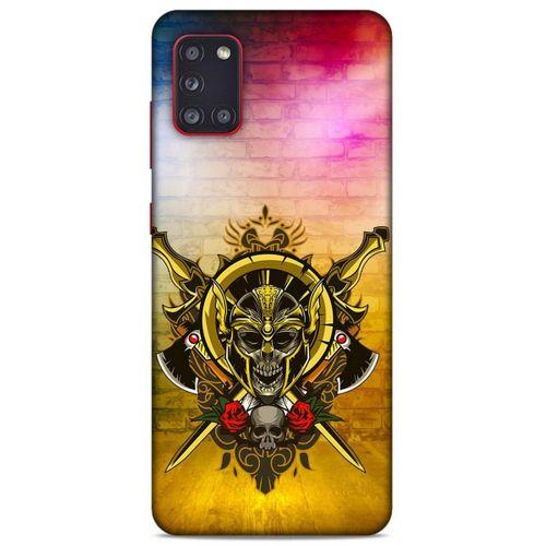 Lopard Samsung Galaxy A31 Uyumlu Kılıf Tattoo's (38) Neo Hybrid Kılıf Kılıç Dövmesi