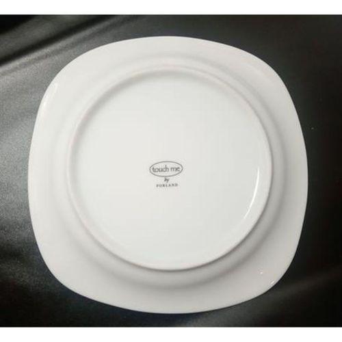 Porland Touchme Yemek Takım  İkram ,Çeyiz  5 Parça Çiçekli Porselen  Set 18X18X2Cm