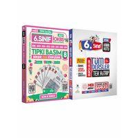 2027 6 Sınıf İOKBS PAKET 8li Tıpkı Basım/Tüm Dersler Tek Kitap Çözümlü Çıkmış Soru Bankası 2li Set