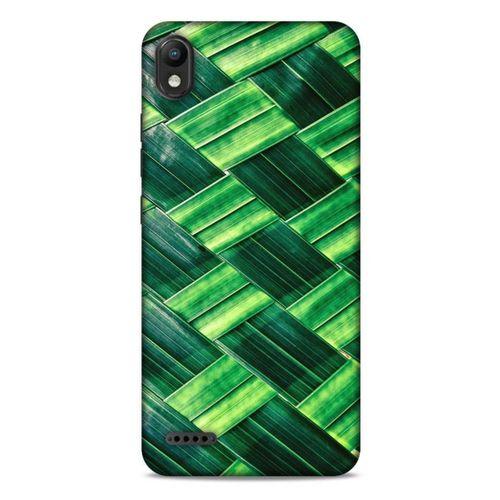 Lopard LG K20 2019 Uyumlu Kılıf Bahar (37) Silicone Cover Bambu Yaprak