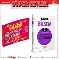 Zeki Çocuk 2. Sınıf Bilsem Hazırlık Kitabı ve Editör Bilsem Jet Plus Çıkması Muhtemel Sorular Seti 2 Kitap