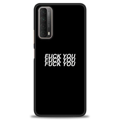 Huawei P Smart 2021 Kılıf HD Baskılı Kılıf - You You You + Tam Ekran Koruyucu