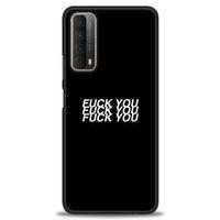 Huawei P Smart 2021 Kılıf HD Baskılı Kılıf - You You You + Tam Ekran Koruyucu
