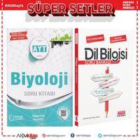 Palme AYT Biyoloji ve AKM Dil Bilgisi Soru Bankası Seti 2 Kitap