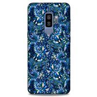 Samsung Galaxy S9 Plus Uyumlu Kılıf Mavi Delisi (41) Tank Kılıf Çiçek