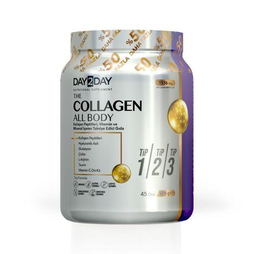 ORZAX DAY2DAY THE COLLAGEN ALL BODY TOZ FORM %50 DAHA FAZLA  45 DOZ 8697595873861