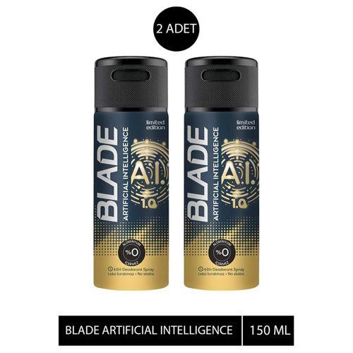 2 Adet Blade Artificial Intelligence 1.0 Deodorant 150mL