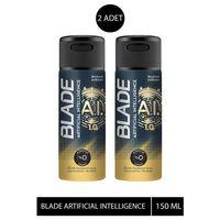 2 Adet Blade Artificial Intelligence 1.0 Deodorant 150mL