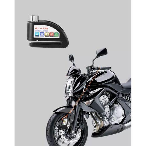 110 Db Alarmlı Disk Fren Kilidi Su Geçirmez Çelik Motosiklet Güvenlik Kilidi