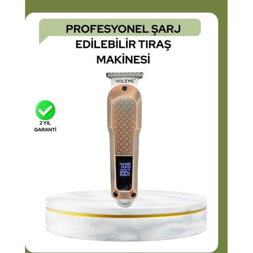 Profesyonel 7000rpm Saç Kesim Makinesi – Type-c Şarjlı, Lcd Ekranlı, 4 Kademeli Ayar